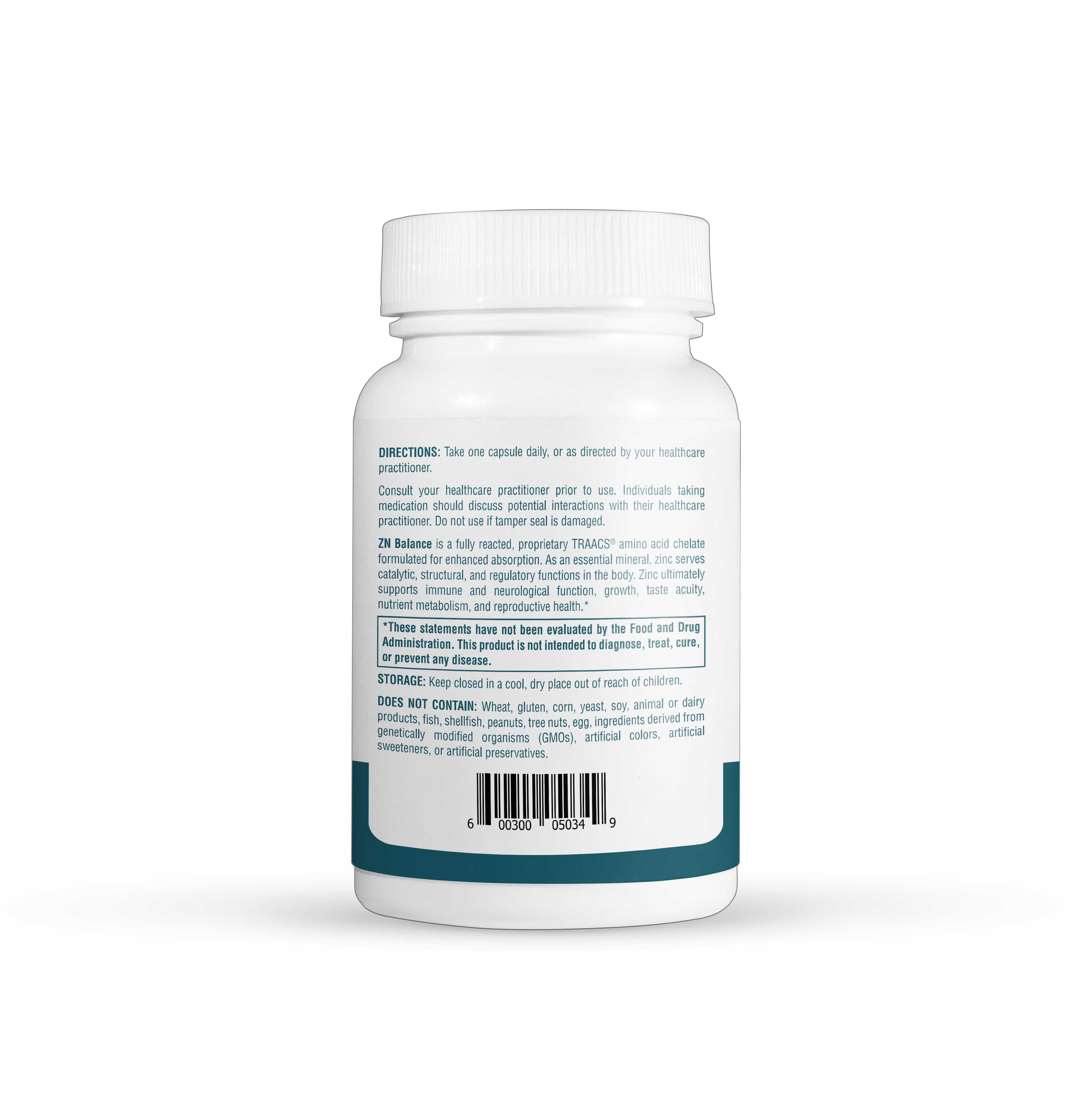 ZN Balance — Zinc Bisglycinate Supplement ND Formulas
